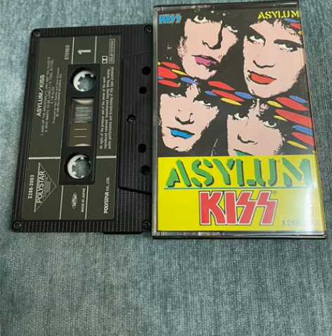 Kiss华丽重金属乐队原版日版音乐磁带 成...