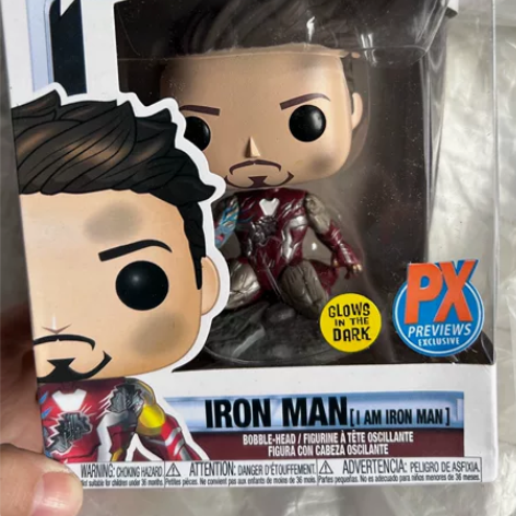 funko pop钢铁侠Iron Man公...