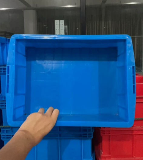 【全新】加厚塑料周转箱五金盒零件盒物料盒配...