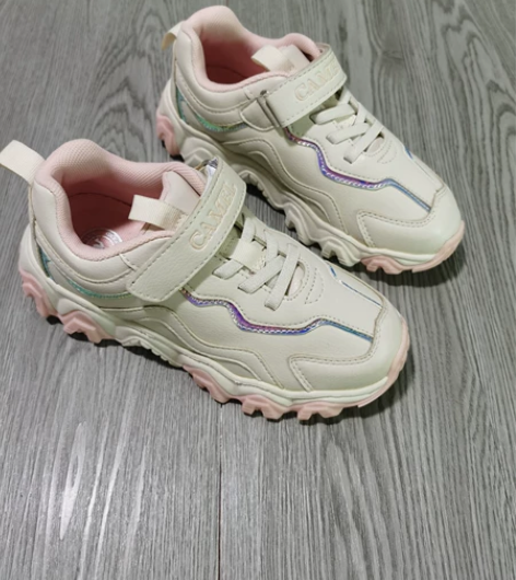 正品骆驼Camel儿童运动鞋，女童老爹鞋，...