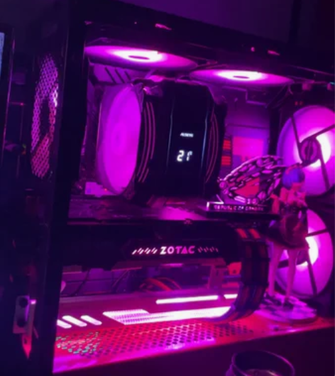 全新！追风者机箱风扇，两个12cm一个14...