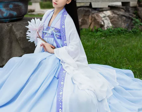 千山雪齐胸襦裙大袖衫 可搭都城南庄木婉清 ...