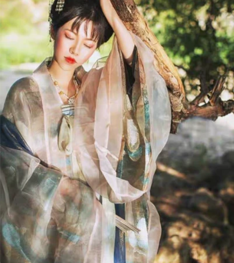 【汉服出租】司南阁长生殿s码 上襦?齐胸襦...