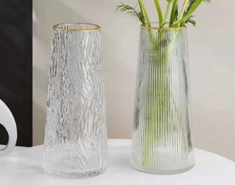 透明玻璃花瓶 北欧ins风花瓶 客厅插花摆...