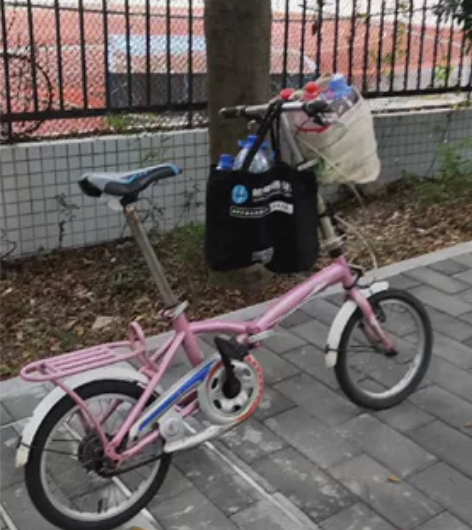 16寸英骑牌单速折叠自行车 代友出让价格可...