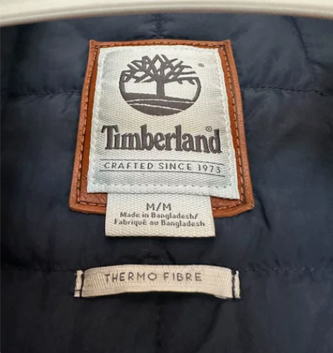 添柏岚timberland棒球棉服 中性款...