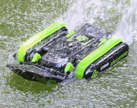 【春节不打烊】变形电动遥控汽车四驱水陆两栖...