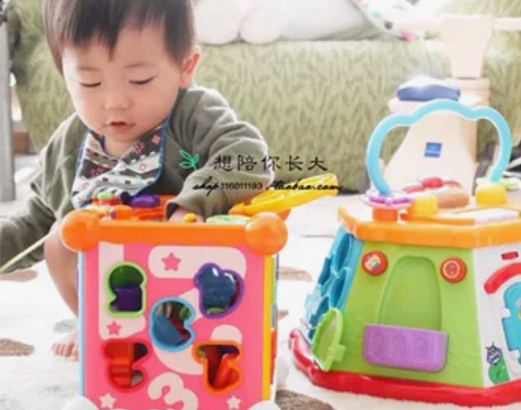 「售完待补」日本面包超人六面体 六面屋 益...