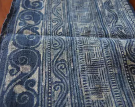 【转卖】〖不系为衣〗  青璃。老蜡染拼牛仔...