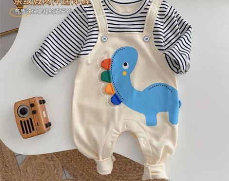 条纹连体裤 40一件包邮