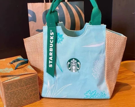 【全新包邮】星巴巴同款星冰粽冰逸款手提斜挎...