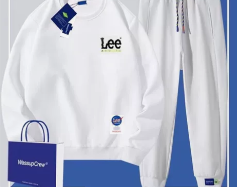 秋冬季百搭潮流卫衣休闲运动套装男士青年两件...