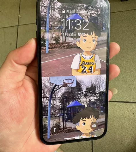 苹果12  美版64G  有锁  电池81...