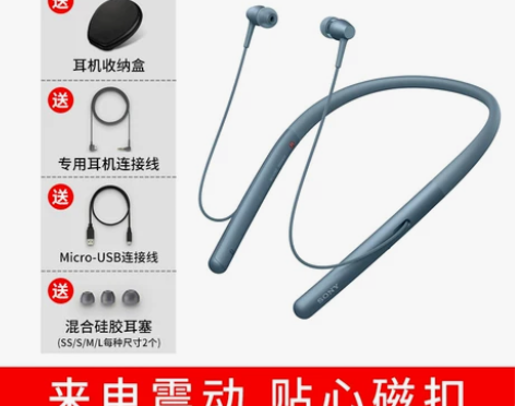 Sony/索尼WI-H700无线蓝牙耳机双...