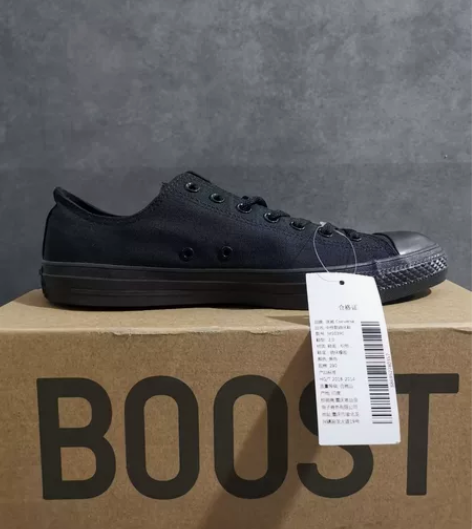 44.5码全新专柜样品匡威休闲板鞋3401...