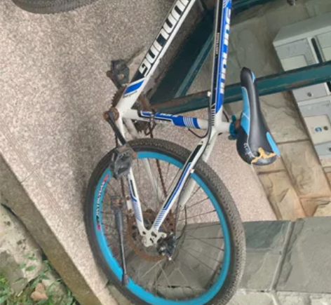山地自行车24寸，闲鱼买来的代步到地铁站的...