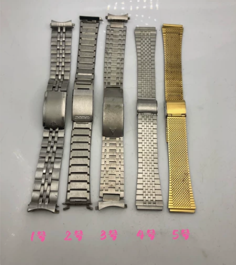 日本表带 中古表带 西铁城表带 双狮实心表...