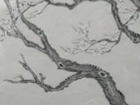 臧建彪仕女四尺屏条已售出 臧建彪字月清(月...