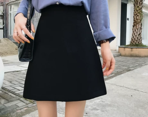 半身裙女夏季2021新款高腰包臀裙子显瘦一...