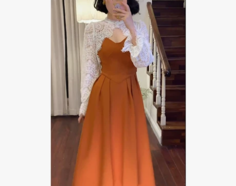 2022年新款早春穿搭甜美套装裙盐系穿搭吊...