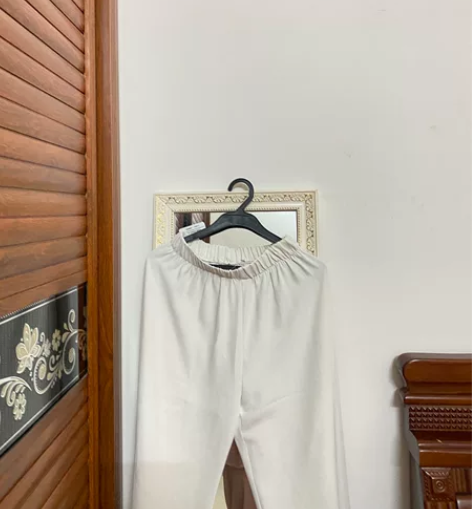 春夏薄款长裤高腰休闲裤拖地裤网红软软冰丝裤...