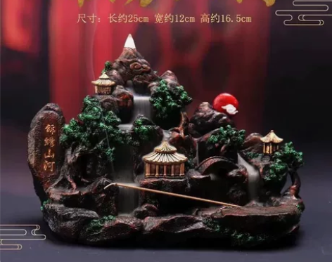 【倒流香炉新款】家用倒流香卧室香薰炉檀香熏...