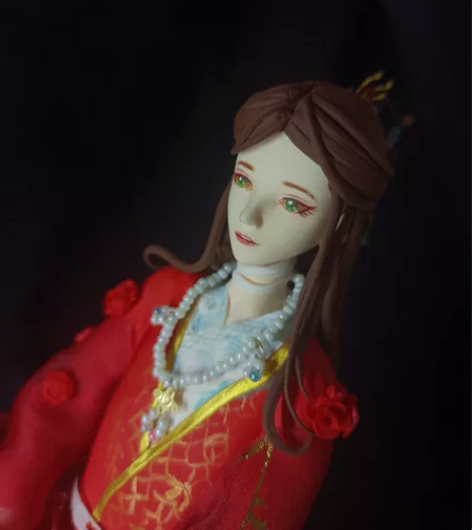 天官赐福，百无禁忌   谢怜手办，超轻粘土...