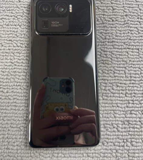 小米11ultra 12+256 黑色实拍...