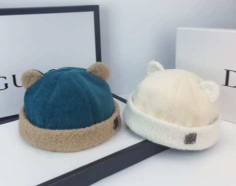 限时优惠！小众可爱地主帽女秋韩版瓜皮帽冬季...