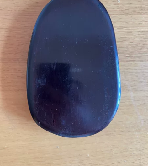 歙砚,老坑细罗纹底金星砚。艺术品看好再买成...