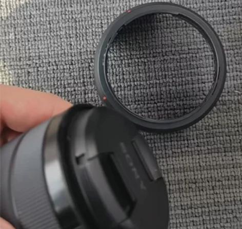 索尼原厂18-135（送uv镜头）镜头前后...