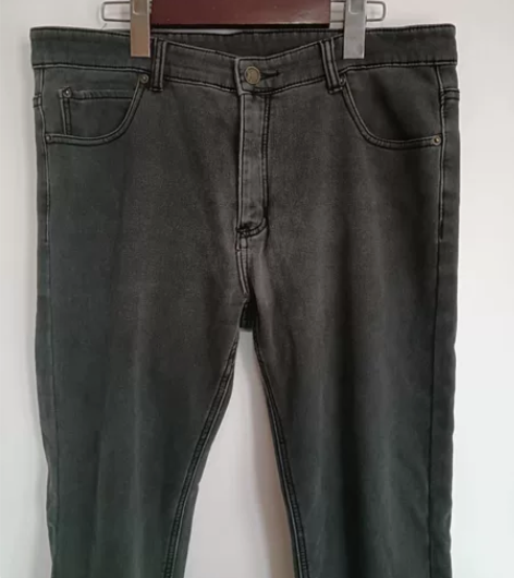 男士薄绒牛仔裤36码185/88A八新 具...