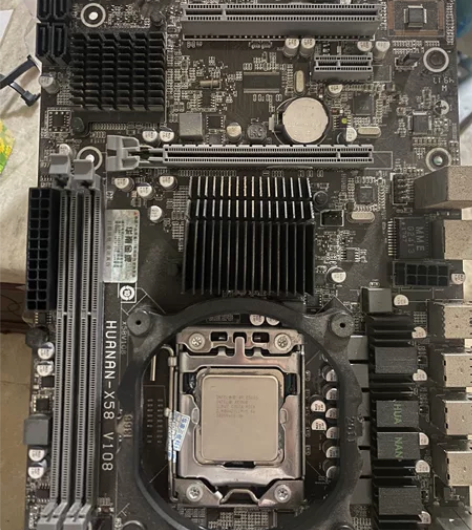 因升级电脑故大甩卖。主板华南金牌带cpue...