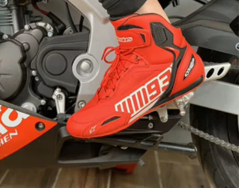 a星摩托车骑行短靴丹尼斯机车鞋骑士赛车越野...