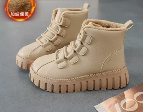 【全新捡漏】【包邮】女鞋棉鞋女冬加绒高帮帆...