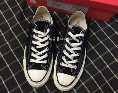 Converse匡威1970s经典黑色高低...