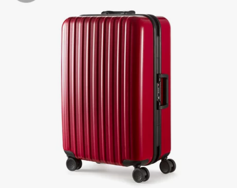 ito经典铝框拉杆箱 蜜月结婚红色旅行箱行...