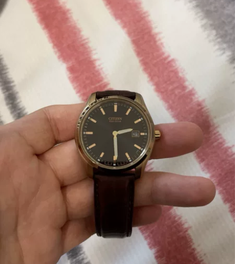 西铁城光动能手表,之前自己买的,女朋友又买...