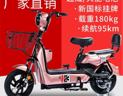 电动车 新国标两轮电瓶车爱玛雅迪小鸟同款小...