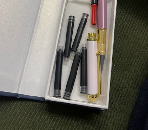 六品堂钢笔式毛笔软笔狼毫兼毫秀丽笔自来水自...