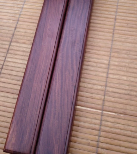 赞比亚血檀镇尺一对 长30cm 总宽8.5...