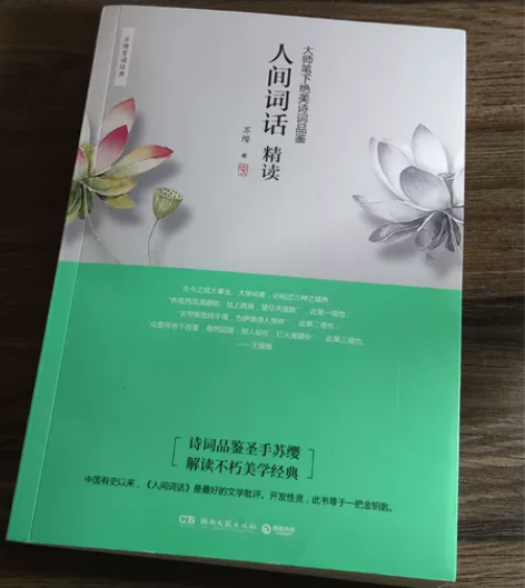 人间词话精读版，供高中生阅读，淘宝43购入...