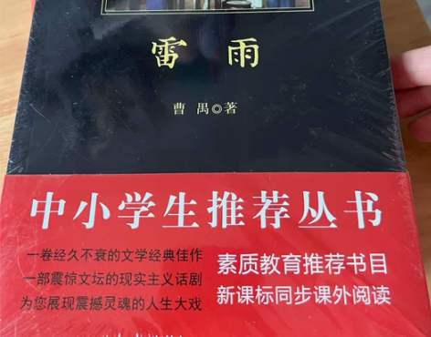 雷雨，呐喊，巴黎圣母院，三本全新塑封未拆，...
