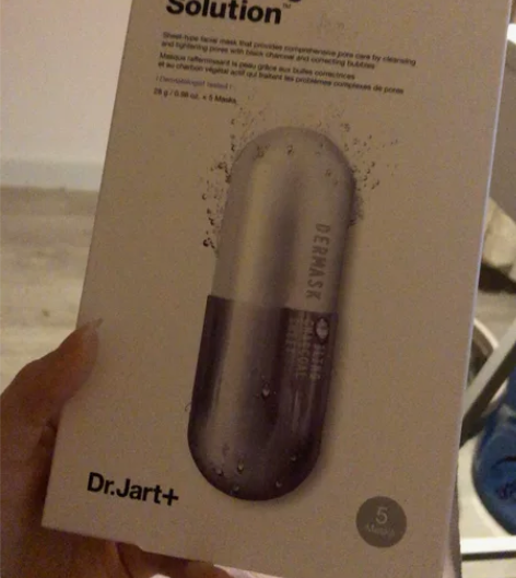 Dr.Jart+蒂佳婷银色药丸面膜 泡泡黑...