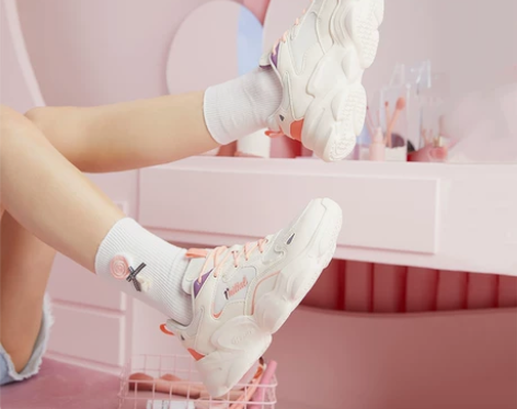 361老爹鞋女鞋跑鞋2022新款秋季鞋子透...