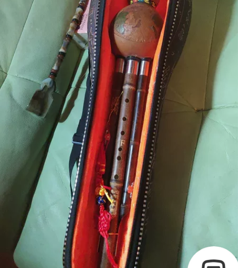 家庭闲置f调葫芦丝 9新 售出不退不换 快...