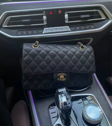 香奶奶cf黑金牛小号 大雄家原厂皮 跟专柜...