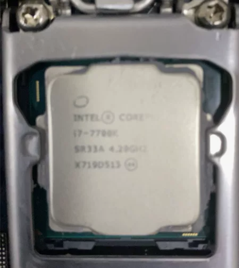 升级主板和cpu了，出闲置i7 7700k...