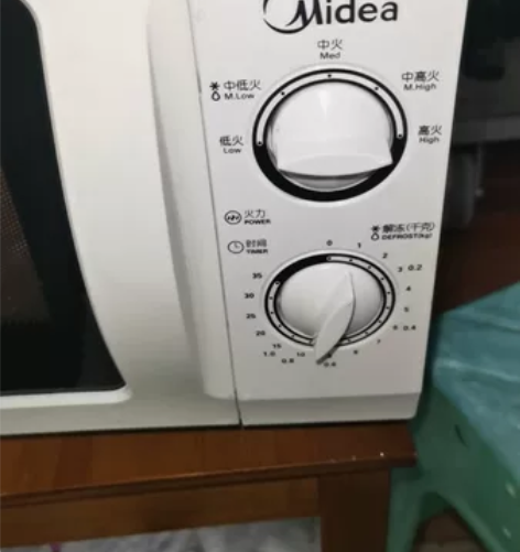 美的微波炉，全好没有任何故障，加热速度快，...