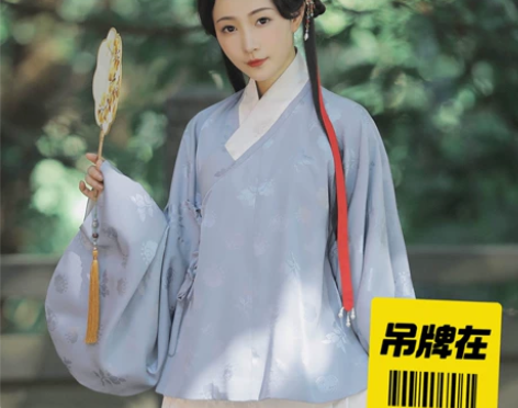 兰若庭 汉服 如意松鼠 明制 暗纹 交领 ...